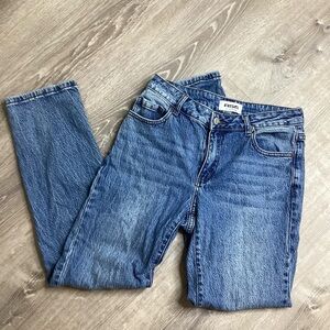 RSQ size 26 low rise Blue Straight Leg Jeans Classic Style